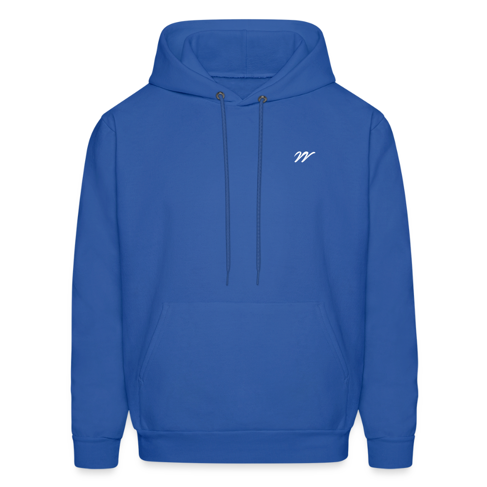 VV CREAM HOODIE - royal blue