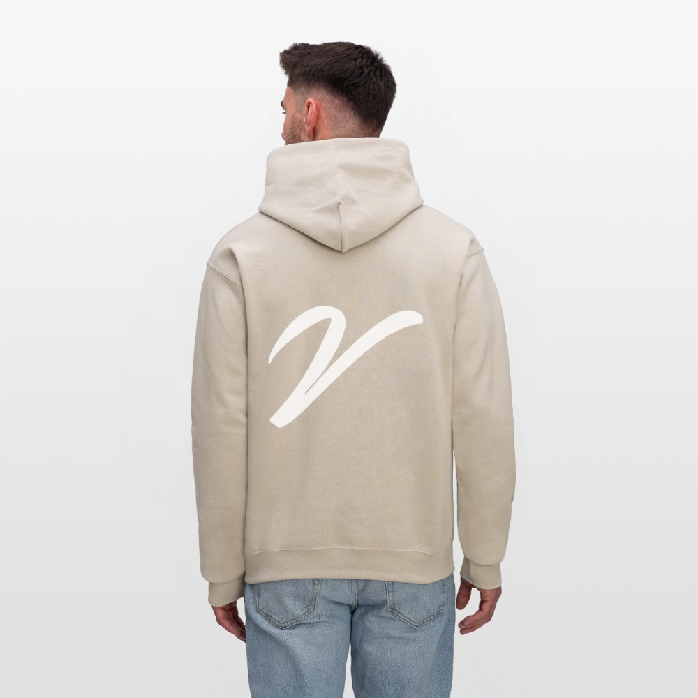 VV CREAM HOODIE - Sand
