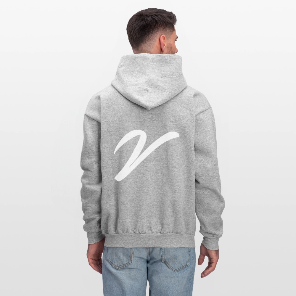 VV CREAM HOODIE - heather gray