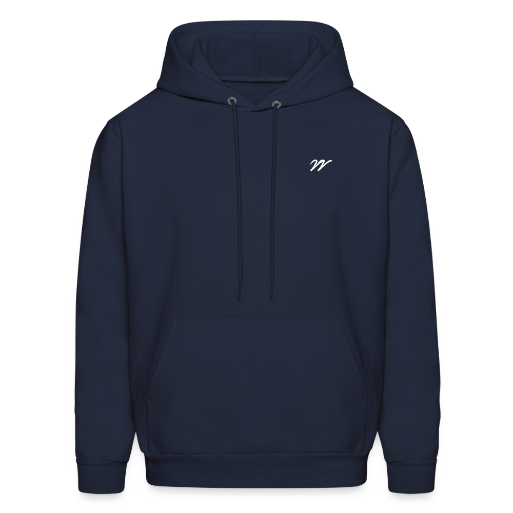 VV CREAM HOODIE - navy