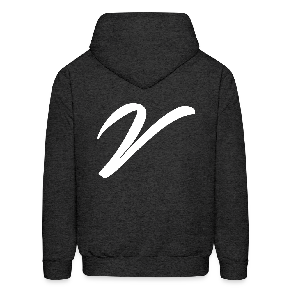 VV CREAM HOODIE - charcoal grey