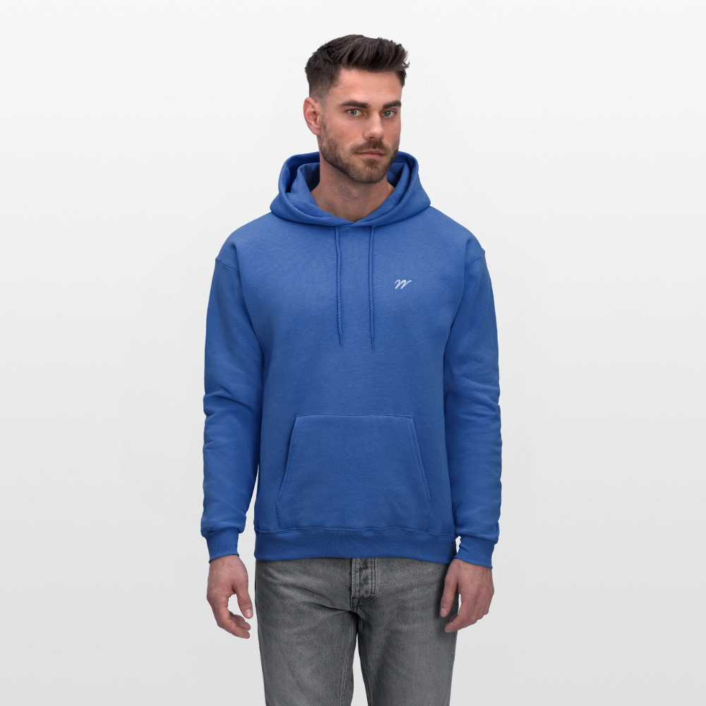 VV CREAM HOODIE - royal blue