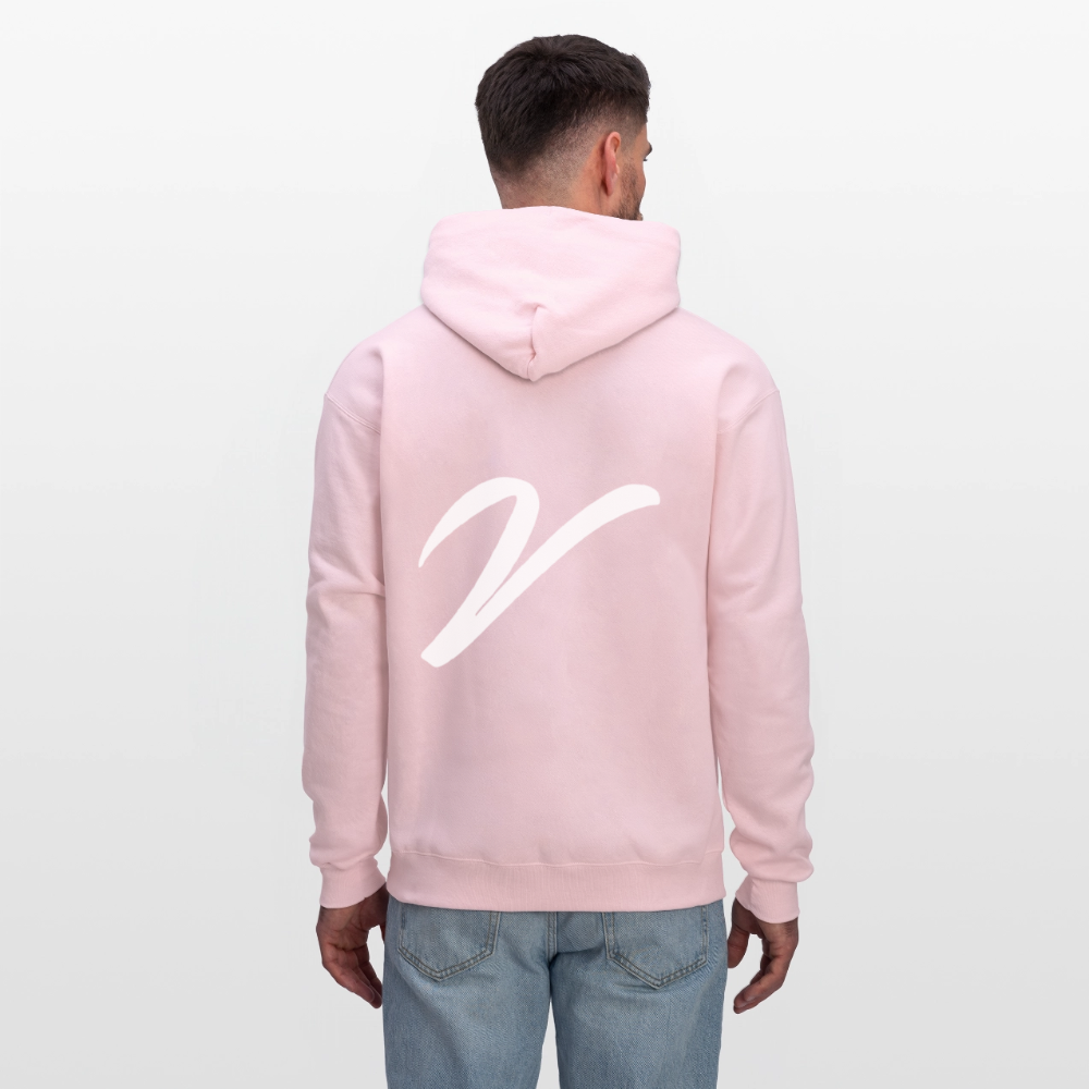 VV CREAM HOODIE - pale pink