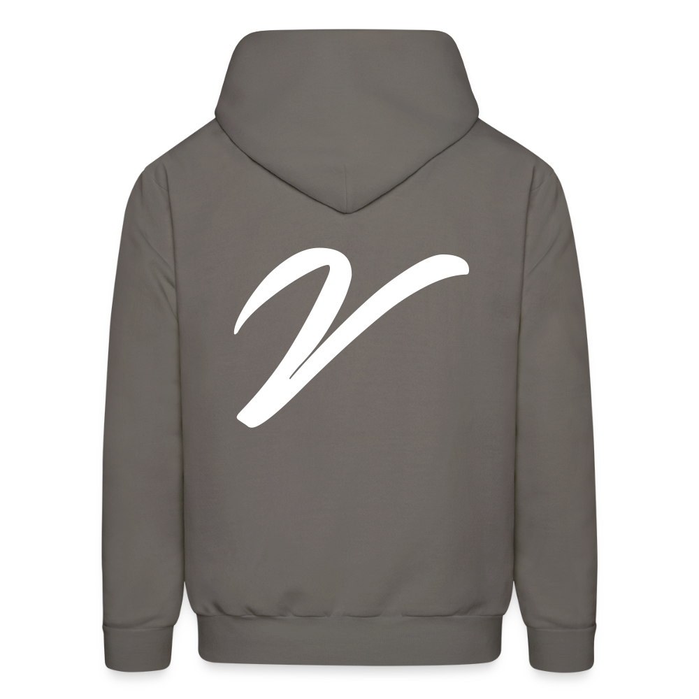VV CREAM HOODIE - asphalt gray