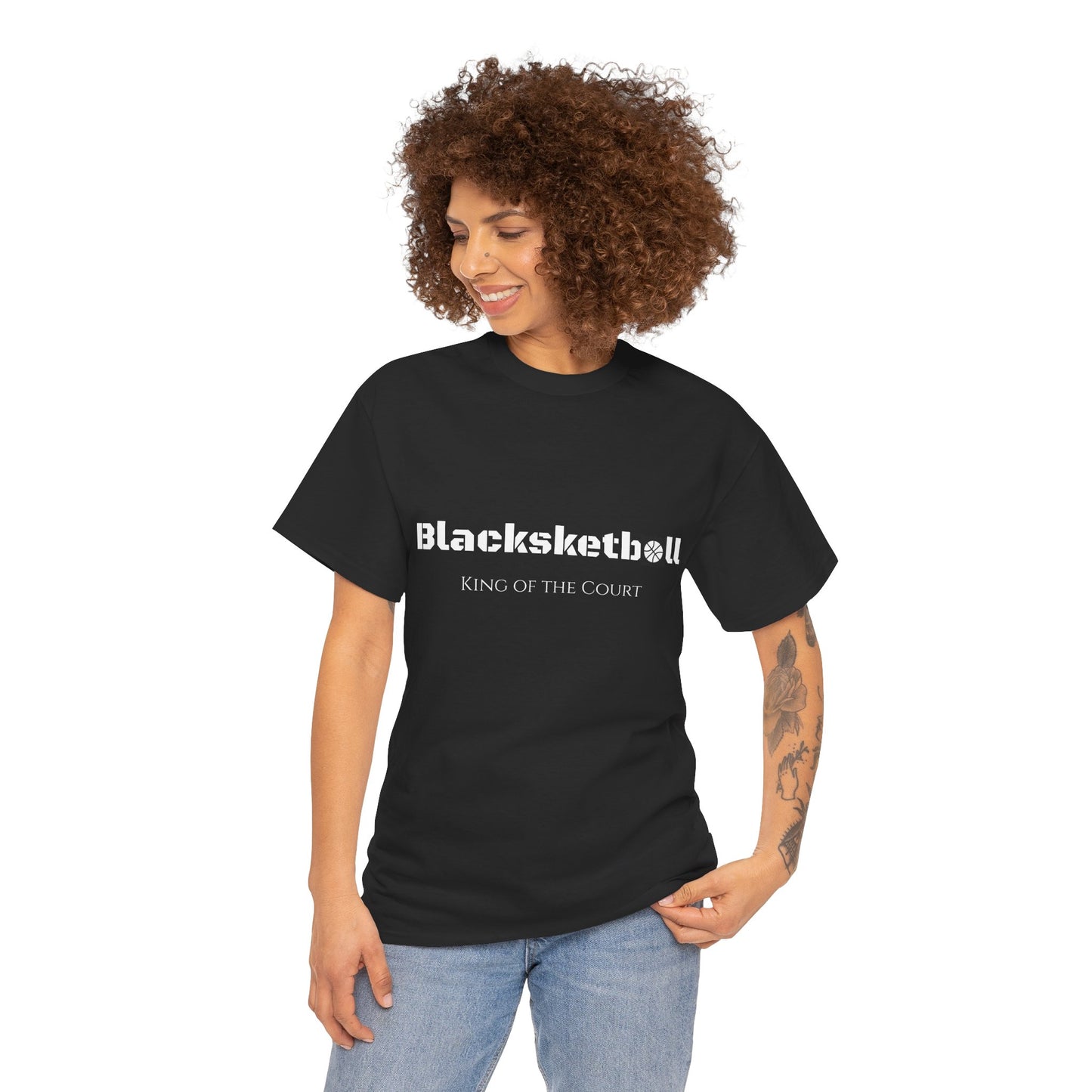 Blacksketball - King of the Court (Original) T-Shirt